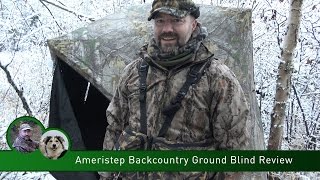 Ameristep BackCountry Ground Blind Review [upl. by Meir]