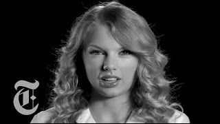 Taylor Swift Interview  Screen Test  The New York Times [upl. by Nitsugua338]