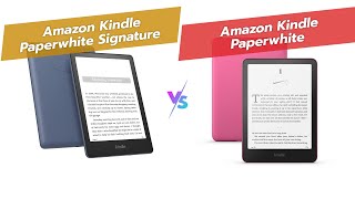 📚 Kindle Showdown Paperwhite Signature vs Allnew Paperwhite 🤔 [upl. by Rhonda]