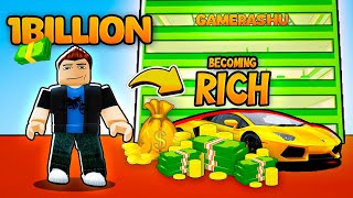 Becoming Richest Player 1BILLION 🤑 In Roblox [upl. by Asilak717]