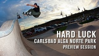 Carlsbad Alga Norte Park Hard Luck  TransWorld SKATEboarding [upl. by Marsden]