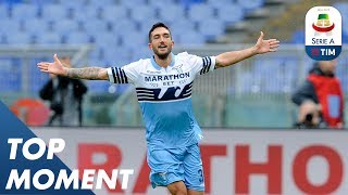 Cataldi Scores Rocket Goal  Lazio 41 SPAL  Serie A [upl. by Ilagam]