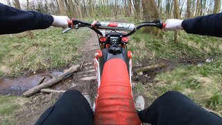 Local Pit Bike Trail m2r rf 140cc [upl. by Service]