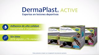 Cintas kinesiológicas 3 colores  Dermaplast® ACTIVE [upl. by Rramo402]