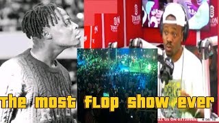 quotThe Most Flop Show Everquot 😁 Maccasio React To Fancy Gadam Bukom Boxing Arena Concert [upl. by Nadya]