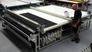 Quality Raytech R3100 Cutting Table for Roller Blinds [upl. by Oralie496]