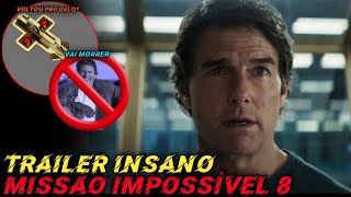 Ethan vai morrer Análise do trailer de Missão Impossível 8 [upl. by Ailat199]