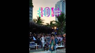 Vietnamese pop music at the beach ♨️🧡🔥 My An beach 🪩🎤🎧💽🌅 [upl. by Nnaeed]