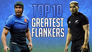 Top 10 Greatest FLANKERS in Rugby History [upl. by Chlori]