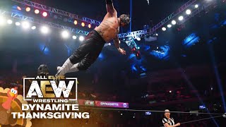 Which Team Soared Higher in the 8Man Tag Main Event  AEW Dynamite 112421 [upl. by Sabino]