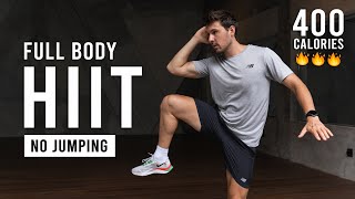 30 Min Full Body HIIT Workout For Fat Loss NO JUMPING [upl. by Jopa]