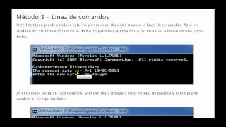 no puedes cambiar el Dia y Tiempo en Windows 7 [upl. by Paton657]