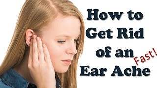 Earache Relief  How to Cure Ear Ache Fast  Ear Infection Symptoms and Treatment [upl. by Nalhsa]