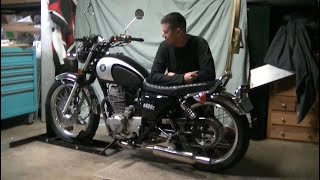 How to lower a Genuine G400c motorcycle [upl. by Aldric]