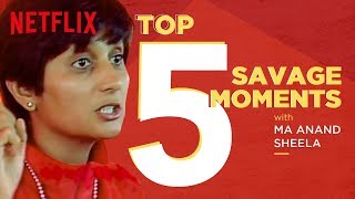 Top 5 savage moments of Ma Anand Sheela  Wild Wild Country [upl. by Nawed]