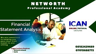 Financial Statement Analysis Class 4 [upl. by Anival]