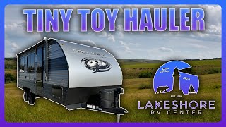 Smallest Toy Hauler on the Lot  2024 Grey Wolf 18RR [upl. by Chappie]