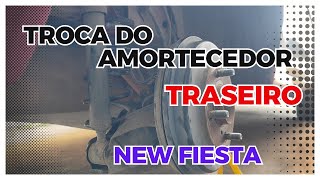 Troca do Amortecedor Traseiro New Fiesta [upl. by Painter]