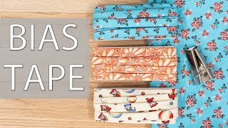 How to Create Your Own Bias Tape  Continuous Method [upl. by Sulokcin434]