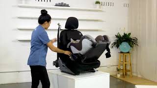 Maxi Cosi MODA Rear Facing Installation Video [upl. by Yalahs]