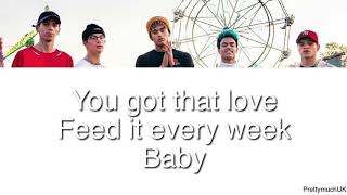 Prettymuch Sauce Lyrics  PrettymuchUK [upl. by Ylyl]