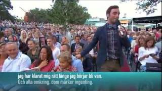 Eric Saade  Det Gör Ont Lena Philipsson Cover Live  Allsång På Skansen 2011 [upl. by Davidoff]