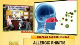 Allergic Rhinitis  USAPANG PANGKALUSUGAN [upl. by Naimed607]