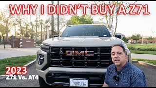 WHY I DIDNT BUY A 2023 CHEVY COLORADO Z71 [upl. by Anialam155]