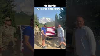 Mt Rainier Air Force Reenlistment [upl. by Rosa919]