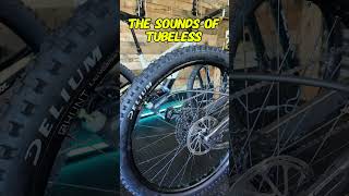 The sounds of tubeless with a Delium tires on a Hunt EAll Mountain Wheel huntwheels deliumt asmr [upl. by Oberon]