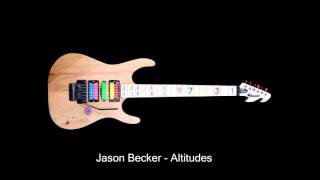 Jason Becker  Altitudes Backing Track [upl. by Aldred142]