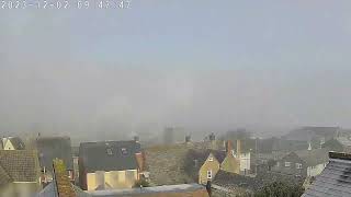 2nd December 2023  Temps below zero and freezing fog most of the day  Swanage Webcam Timelapse [upl. by Gnuoy]