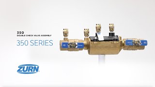 Zurn Wilkins 350 Double Check Valve Assembly [upl. by Banwell]