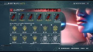 Warframe weekly Nightwave reset  Leveling up frames and gear [upl. by Laurice]