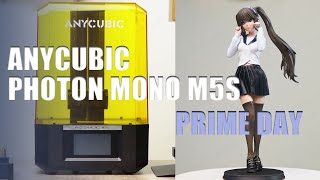 Manga girl enters the real world Anycubic Photon Mono M5sPrint Like a Master Anycubic Prime Day [upl. by Forelli]