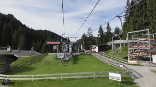 Die Kolbensattelbahn Oberammergau 2CLF  Doppelmayr am 26102017 mit historischen Szenen [upl. by Geneva245]