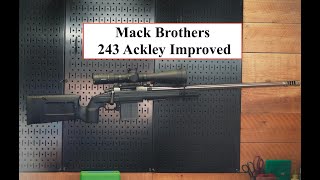 Mack Brothers EVO Gen II 243 Ackley Improved PRS  Target Rifle  Varmint Rifle Build [upl. by Poree78]