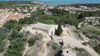 survol du château de Leucate par drone 26 avril 2023 [upl. by Aldin926]