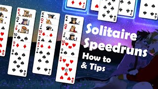 How to Speedrun Klondike solitaire Solitaire  6 speedrunnig tips [upl. by Joy]