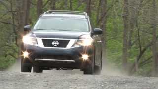 2013 Nissan Pathfinder  Drive Time Review with Steve Hammes  TestDriveNow [upl. by Ernesto]