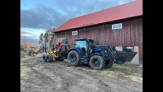 Valtra 135N  Moheda 121 4WD och en glad amatör Valtra Moheda [upl. by Atirehs]