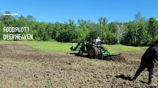 Food plot time lapse DEER HEAVEN [upl. by Maller]