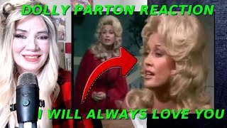 I Will Always Love You Dolly Parton REACTION [upl. by Etirugram]