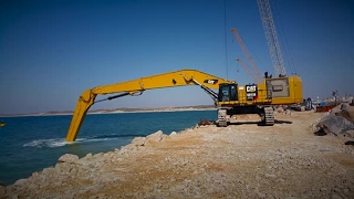 Cat® Hydraulic Shovels  Custom Solutions for Dredging Industries [upl. by Adnohsak547]