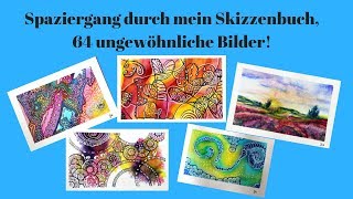 Das Skizzenbuch ist voll Ein Spaziergang durch 64 kleine Bilder [upl. by Leod753]