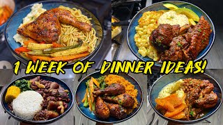 One week of Dinner Ideas What to cook for one week [upl. by Aivatan]