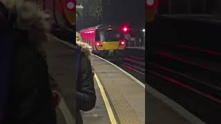 MY TRAIN DEPARTING SIDCUP TO DARTFORD CLASS 707 CITY BEAM 4TH NOVEMBER [upl. by Lalise37]