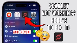 How to Fix Scarlet Not Working Unable to Verify  No Revoke [upl. by Himelman]