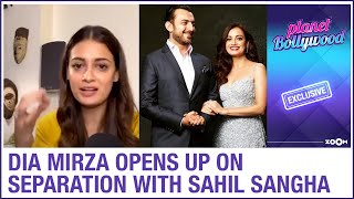 Dia Mirza OPENS UP about her separation with film producer Sahil Sangha  Exclusive [upl. by Allenrac217]