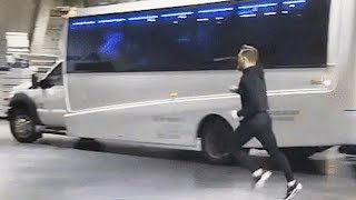 Conor McGregor and his team crashed the bus FULL VIDEO Apr 5 2018 [upl. by Nappy]